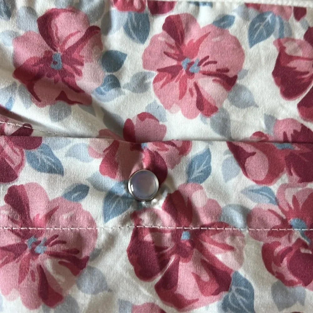 Pottery Barn Teen Wrangler Scattered Floral Duvet Cover
